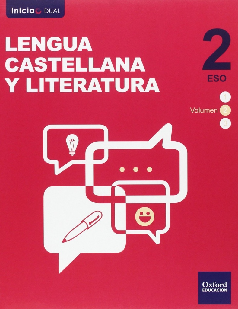 Inicia Lengua Castellana y Literatura 2.º ESO. Libro del alumno. Volúmenes Trimestrales
