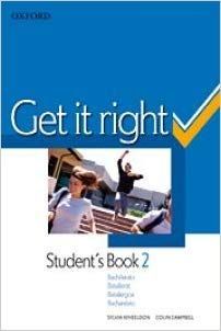 Get It Right 2. Student's Book (Spanish Edition)