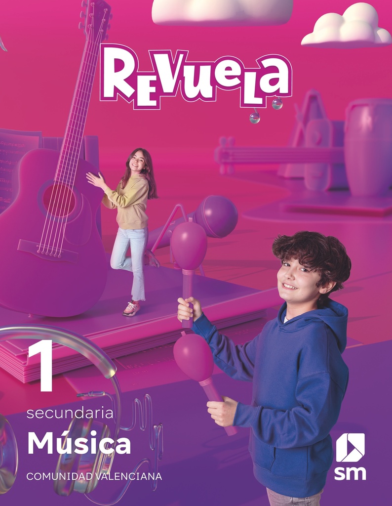 Música. 1 Secundaria. Revuela. Comunidad Valenciana