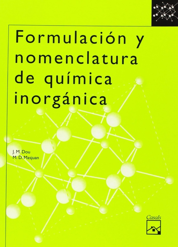 Formulación y nomenclatura de química inorgánica