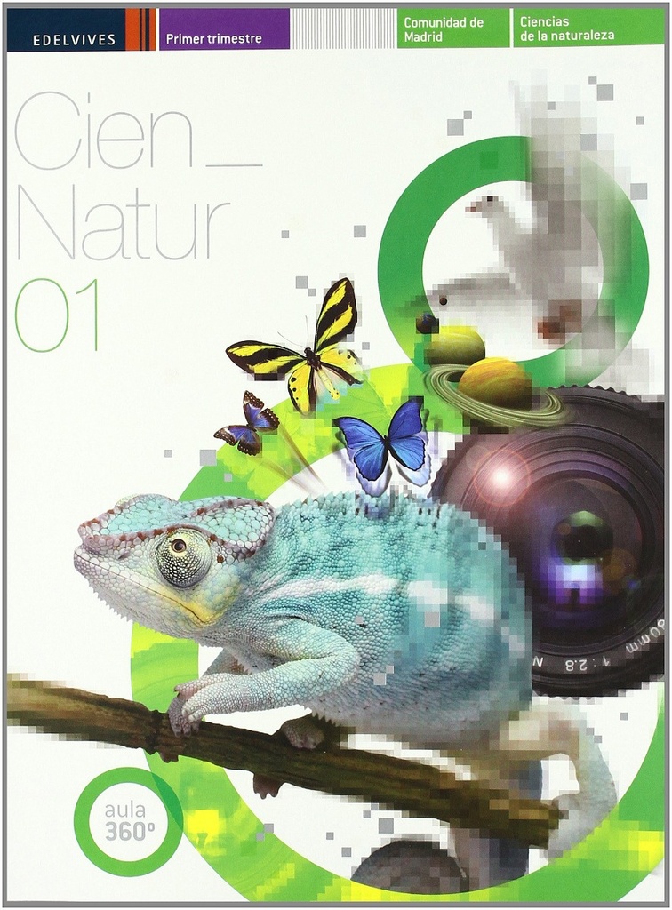 Ciencias Naturales 1º ESO (Tres Trimestres) C. Madrid (Proyecto Aula 360º)