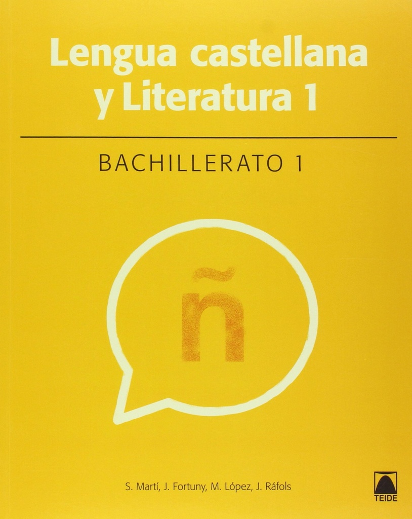 Lengua castellana 1. Bachillerato