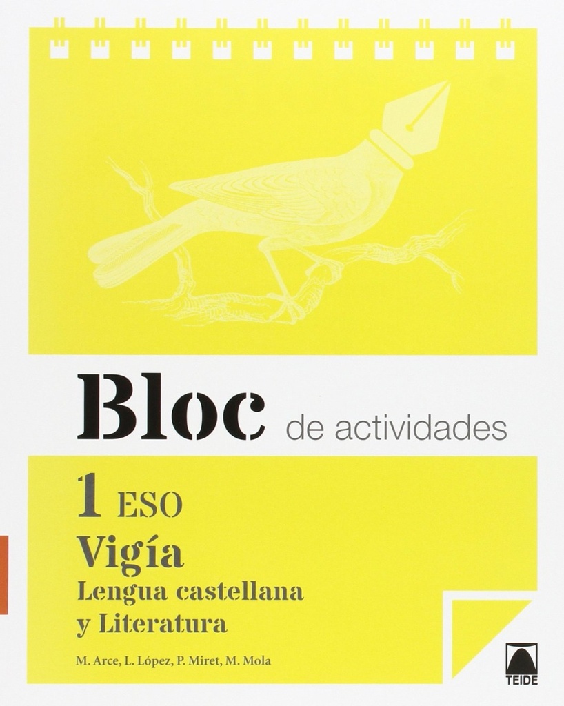 Bloc de actividades. Vigía. Lengua castellana y Literatura 1 ESO