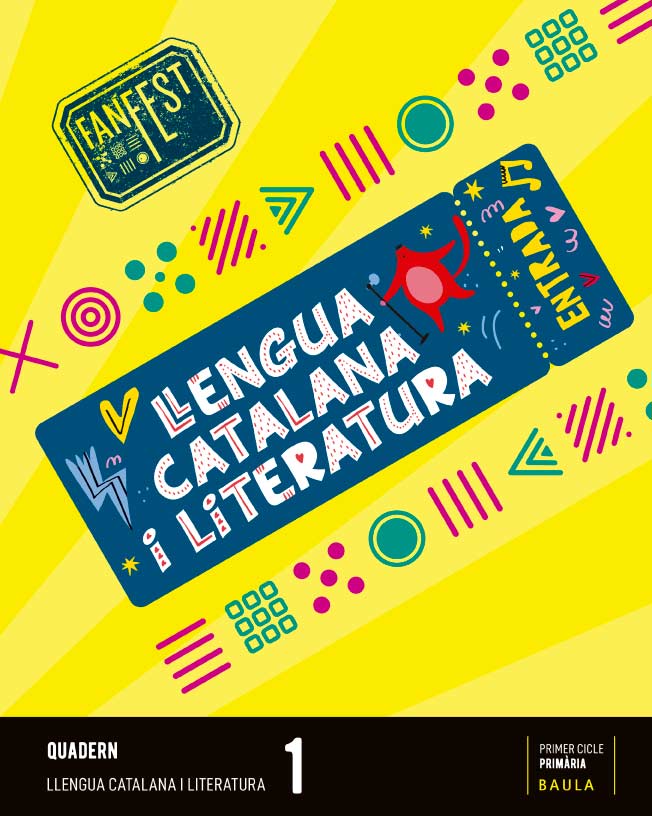 Quadern Llengua catalana i literatura 1r Primària Fanfest - Espiral
