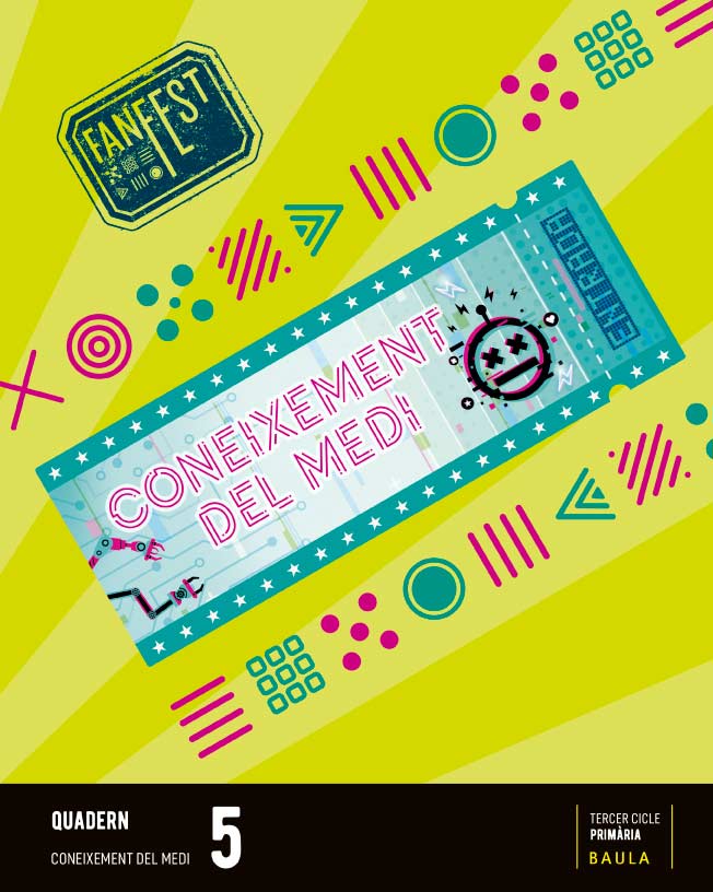 Quadern Coneixement del medi 5è Primària Fanfest - Espiral