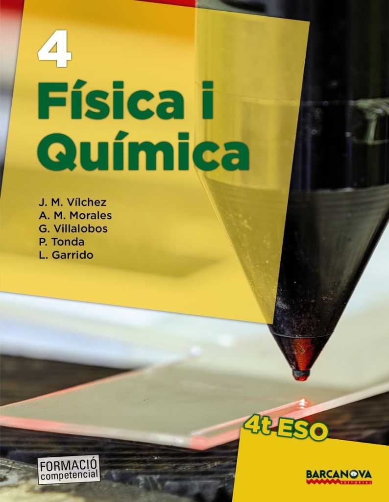 Projecte Gea. Física i Química 4t ESO. Llibre de l ' alumne (Materials Educatius