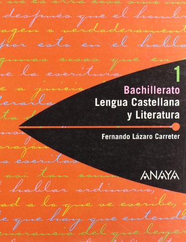 Lengua Castellana y Literatura