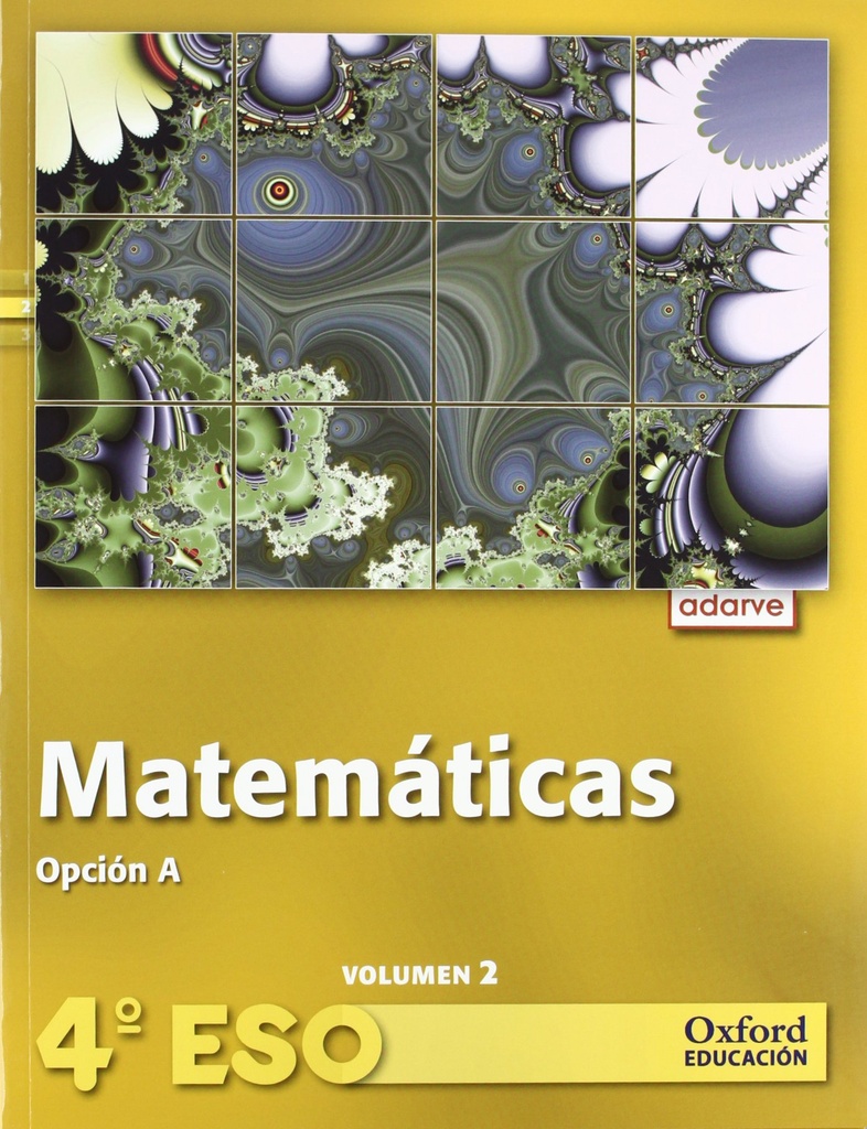 Adarve Matemática 4ºESO Libro del Alumno