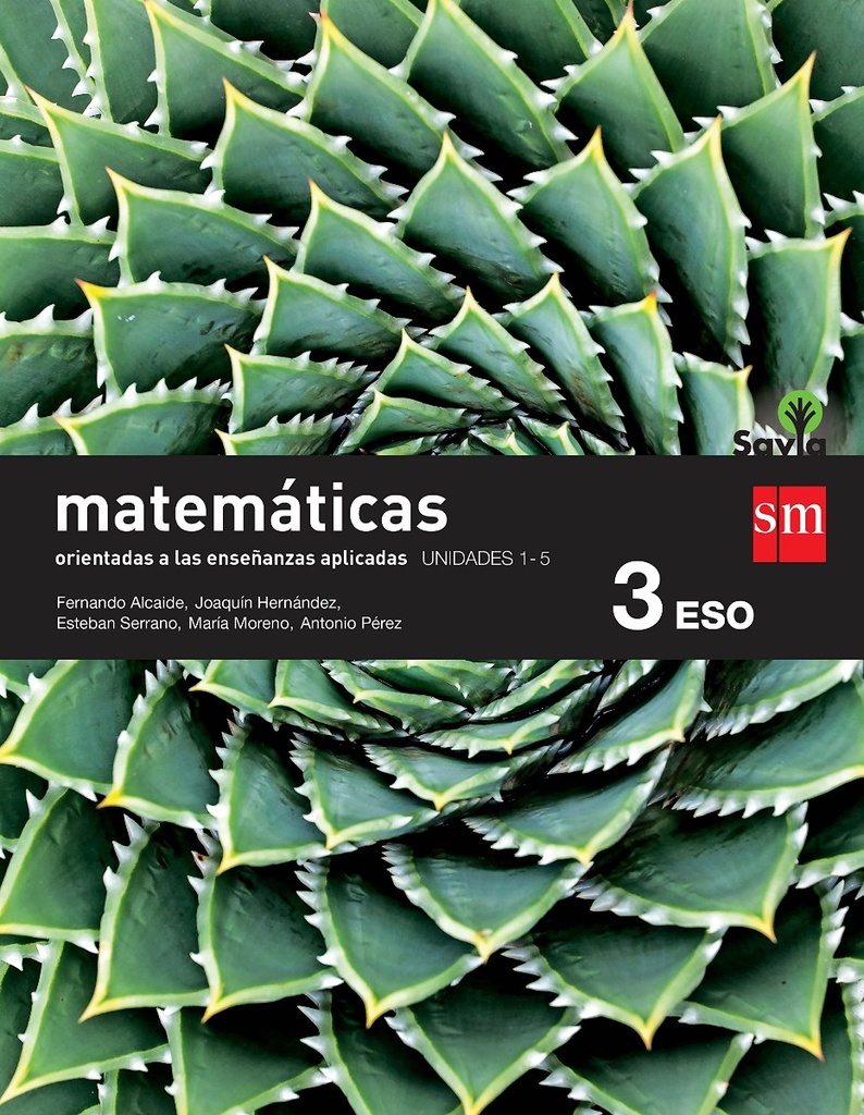 Matemáticas orientadas a las ciencias aplicadas. 3 ESO. Savia. Trimestres - Pack de 3 libros