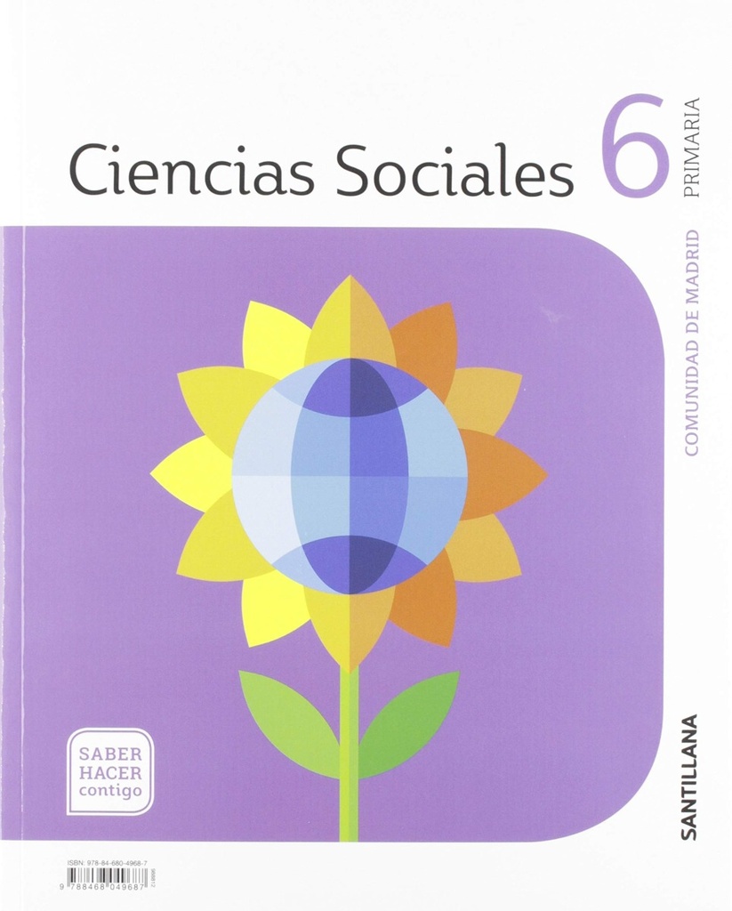 CIENCIAS SOCIALES MADRID 6 PRIMARIA SABER HACER CONTIGO SANTILLANA