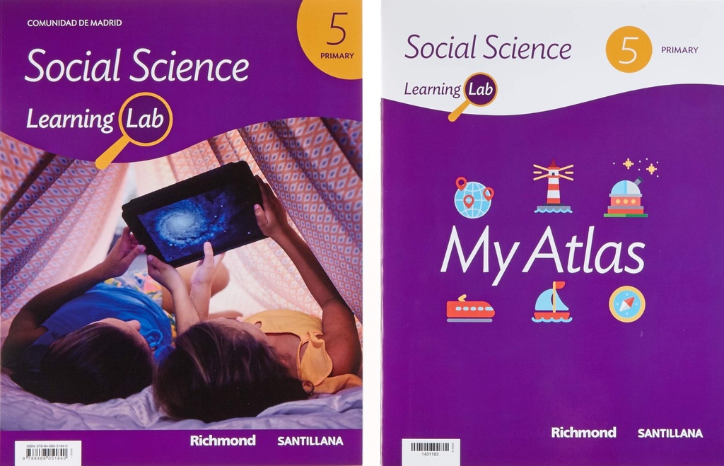 LEARNING LAB SOCIAL SCIENCE 5 PRIMARIA MADRID