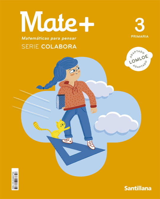 MATE+ MATEMATICAS PARA PENSAR SERIE COLABORA 3 PRIMARIA