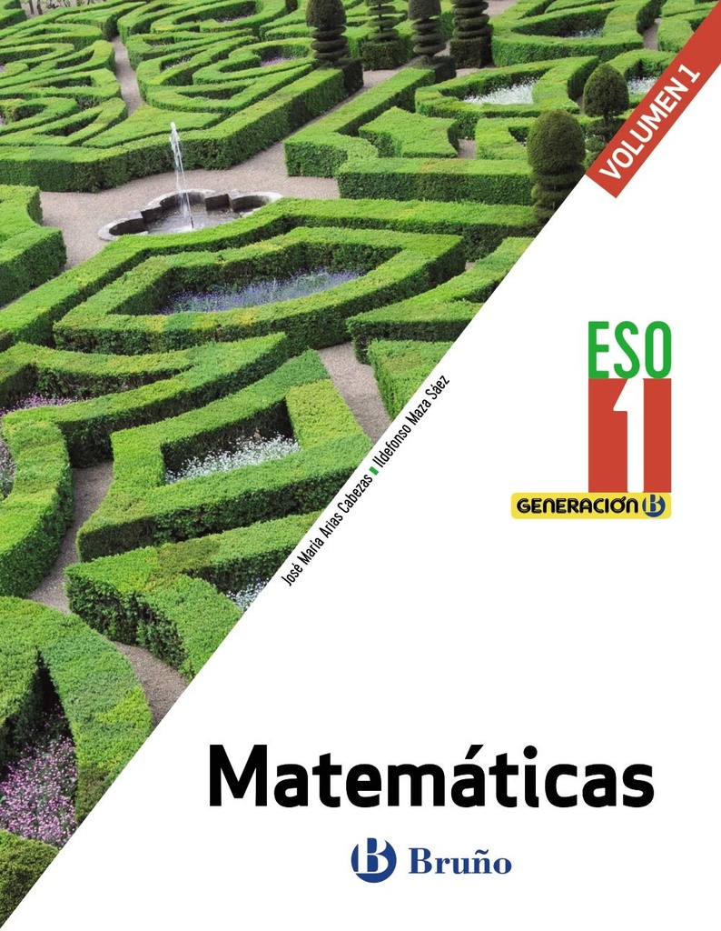 Generación B Matemáticas 1 ESO 3 volúmenes