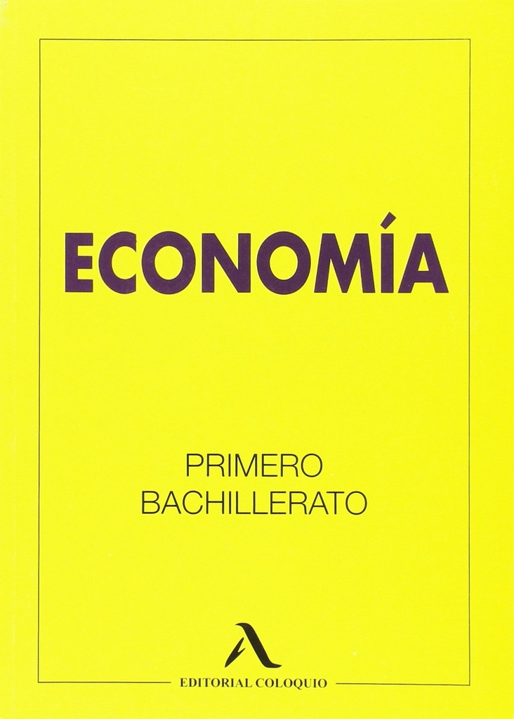 ECONOMÍA 1ºBACHILLERATO