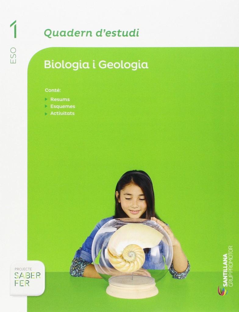 QUADERN D'ESTUDI BIOLOGIA I GEOLOGIA 1 ESO SABER FER