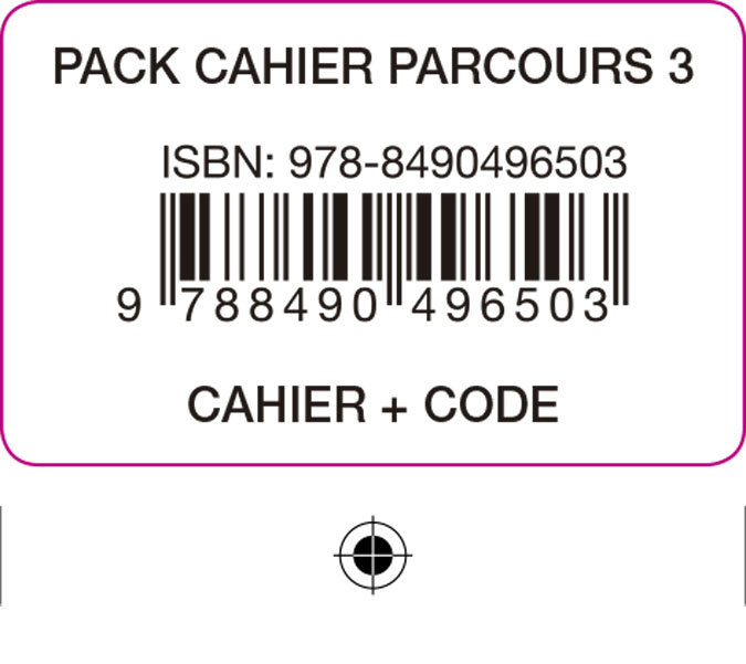 PARCOURS 3 PACK CAHIER D'EXERCICES