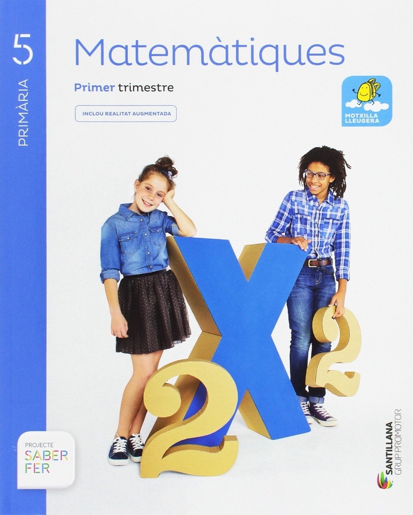 MATEMATIQUES 5 PRIMARIA SABER FER - 9788491302667