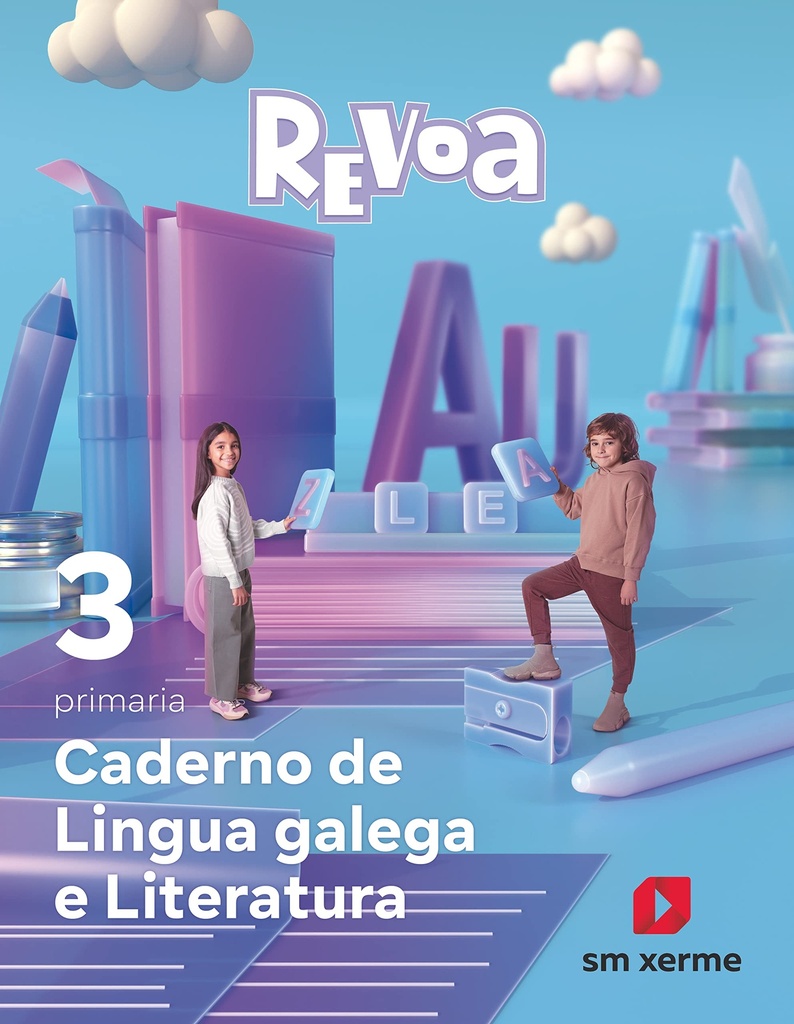 Caderno de Lingua galega e Literatura. 3 Primaria. Revoa