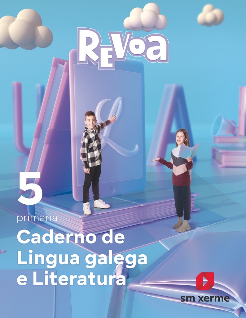 Caderno Lingua galega e Literatura. 5 Primaria. Revoa