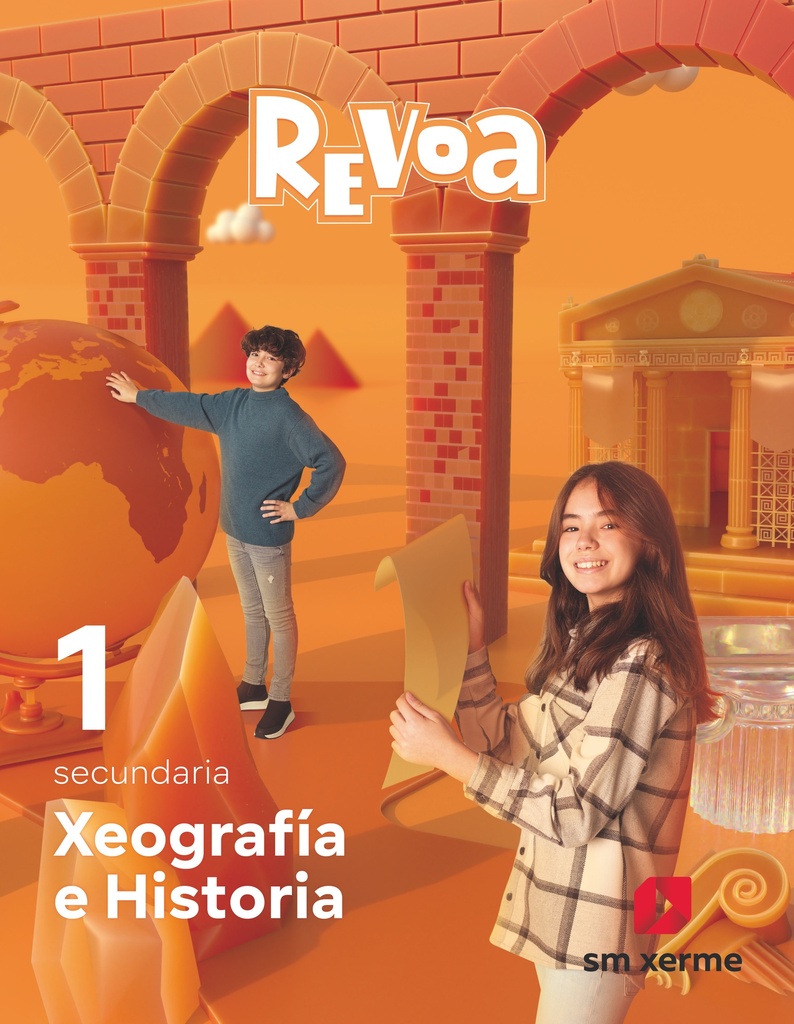 Xeografía e Historia. 1 Secundaria. Revoa