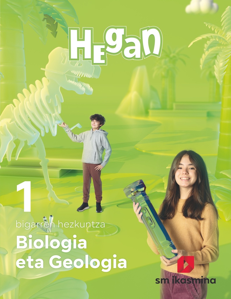 Biologia eta Geologia. 1 DBH. Hegan