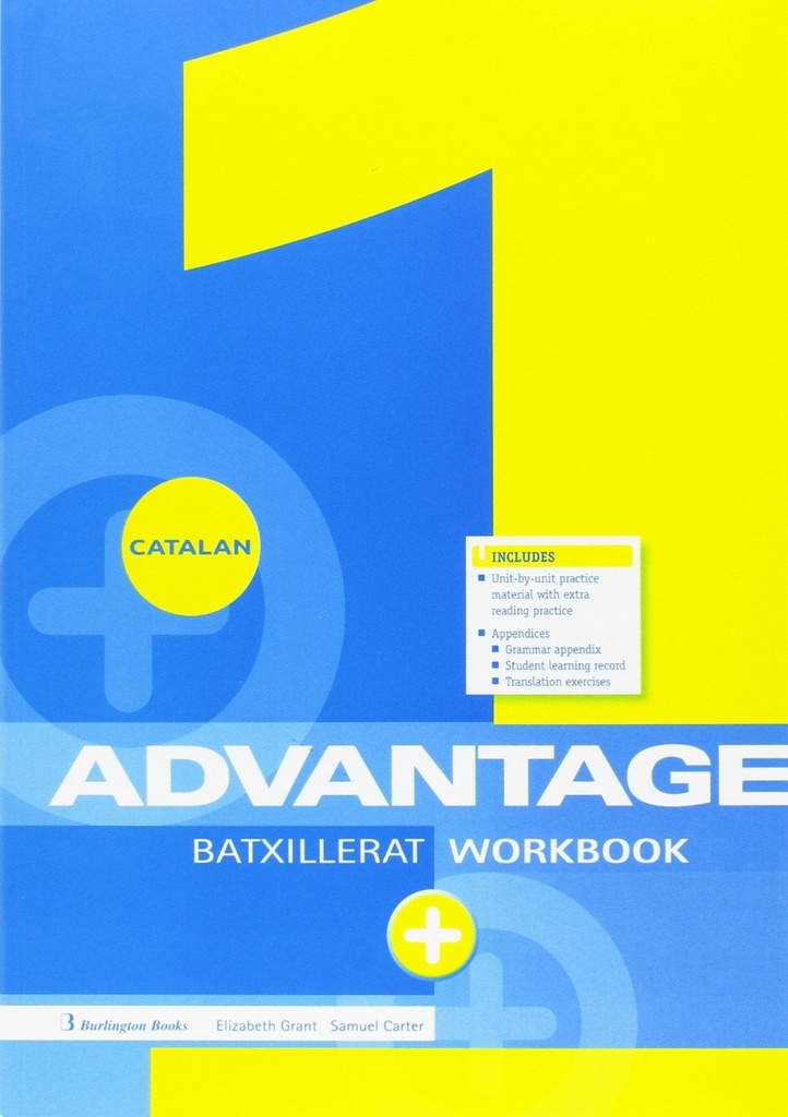 Advantage 1º. Workbook (CATALAN)