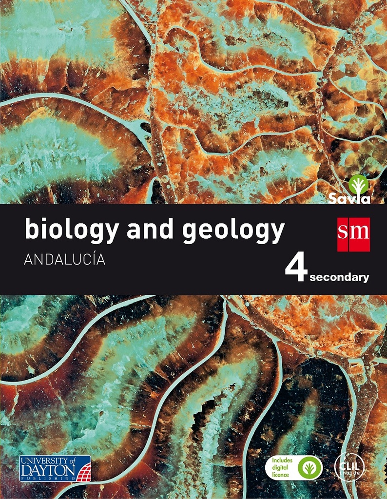 Biology and geology. 4 Secondary. Savia. Andalucía