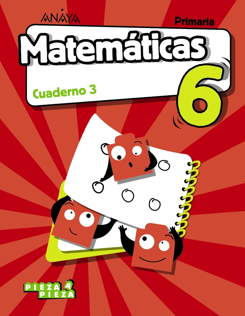 Matemáticas 6. Cuaderno 3.