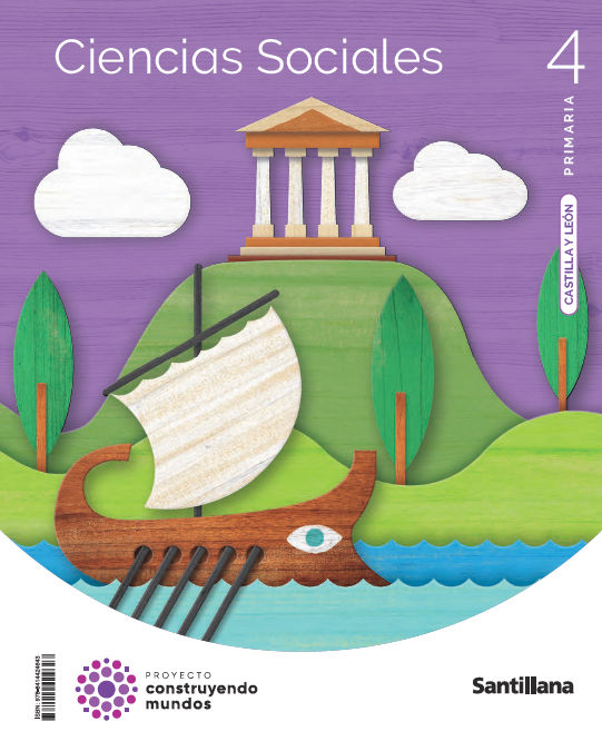 Ciencias Sociales 4 Primaria. Castilla y León (Construyendo Mundos)