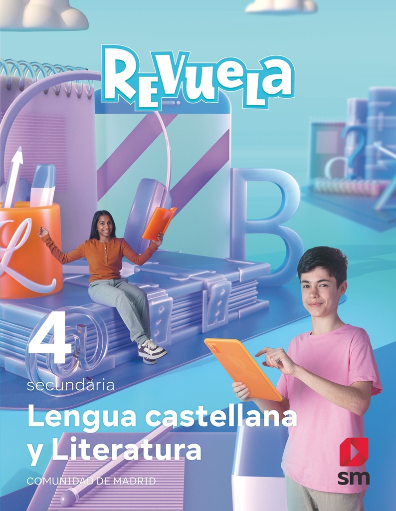 Lengua castellana y Literatura. 4 Secundaria. Revuela. Comunidad de Madrid