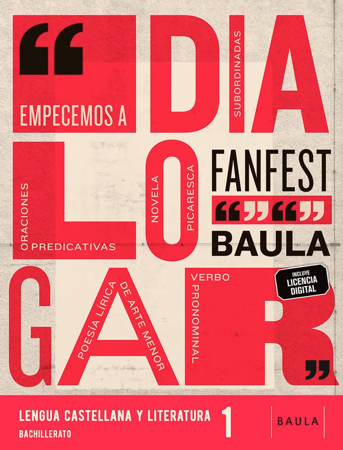 Lengua castellana y literatura 1º Bachillerato LA Fanfest