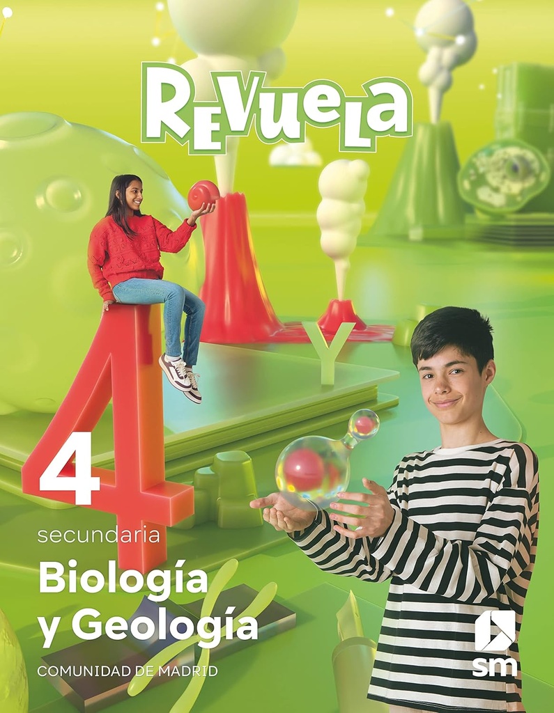 Biología y Geología. 4 Secundaria. Revuela. Comunidad de Madrid