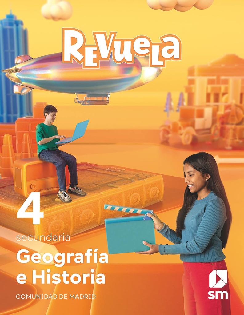 Geografía e Historia. 4 Secundaria. Revuela. Comunidad de Madrid