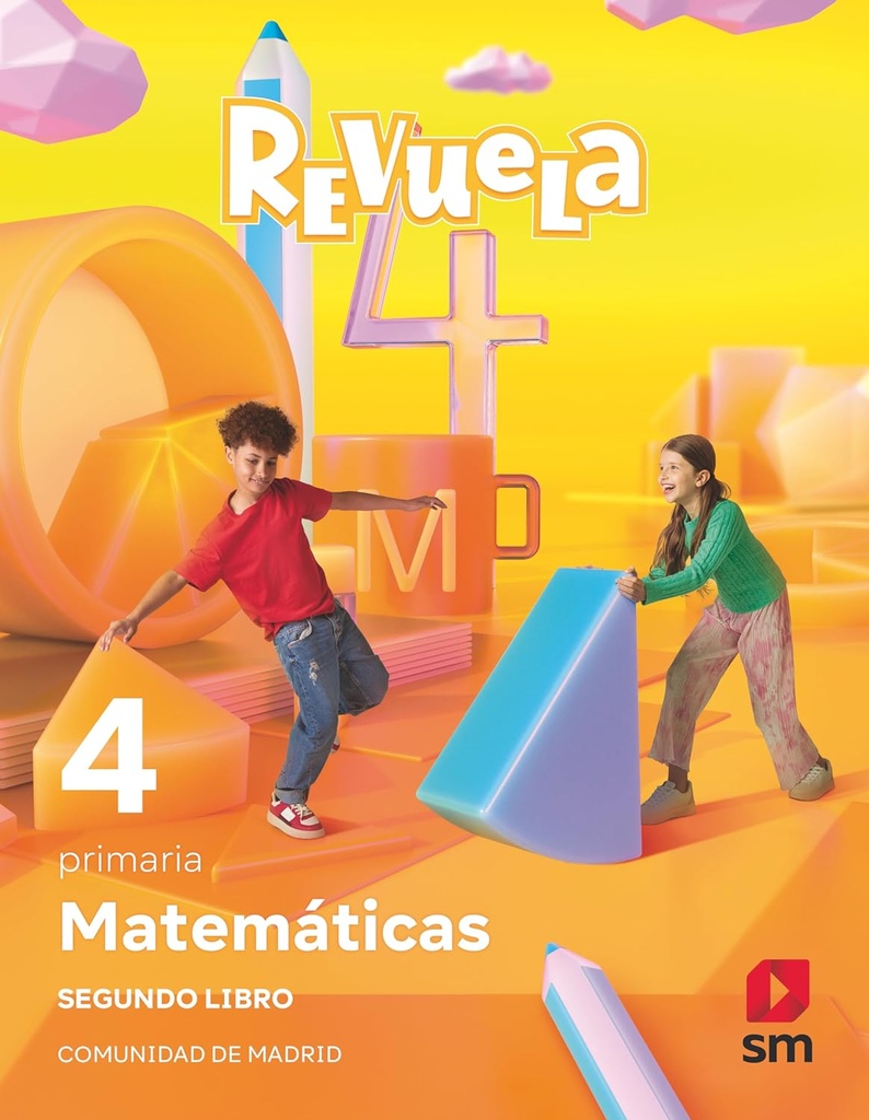 Matemáticas. Trimestres temáticos. 4 Primaria. Revuela. Comunidad de Madrid