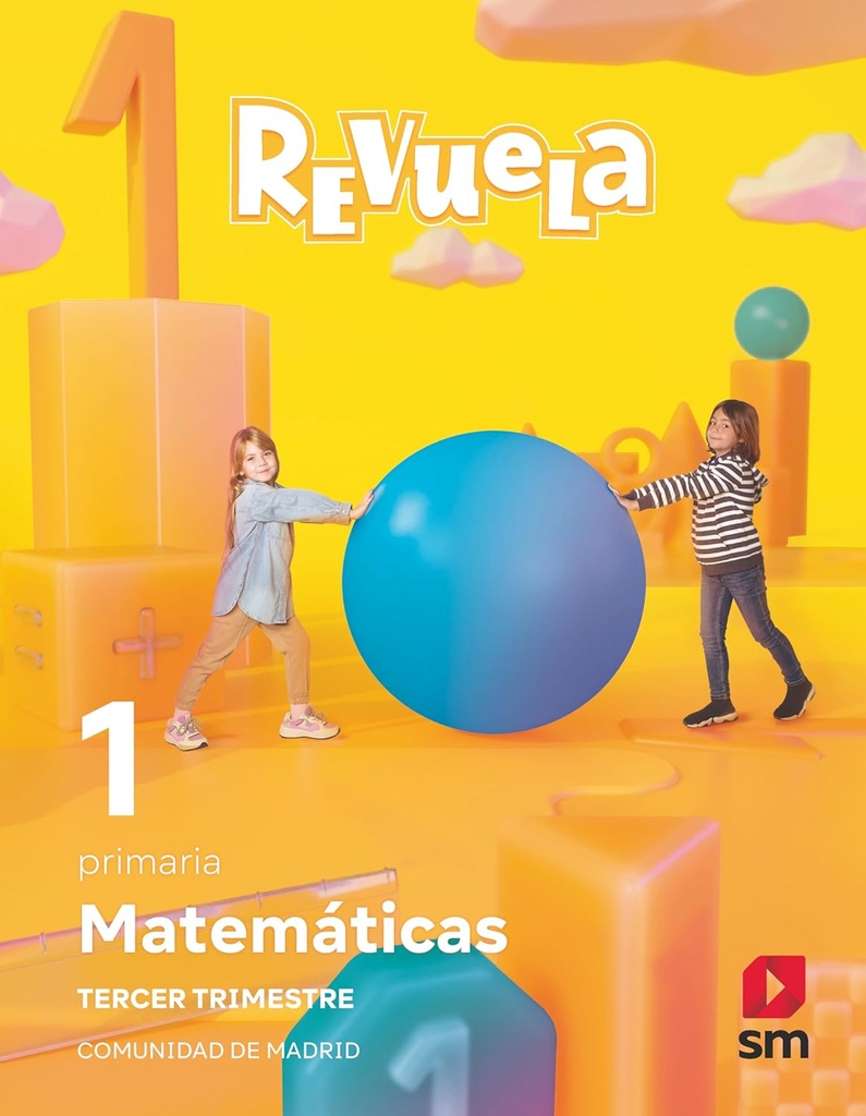 Matemáticas. Trimestres temáticos. 1 Primaria. Revuela