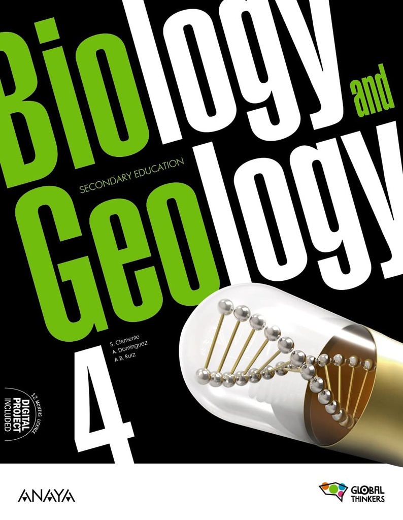 Biology and Geology 4. Student's Book