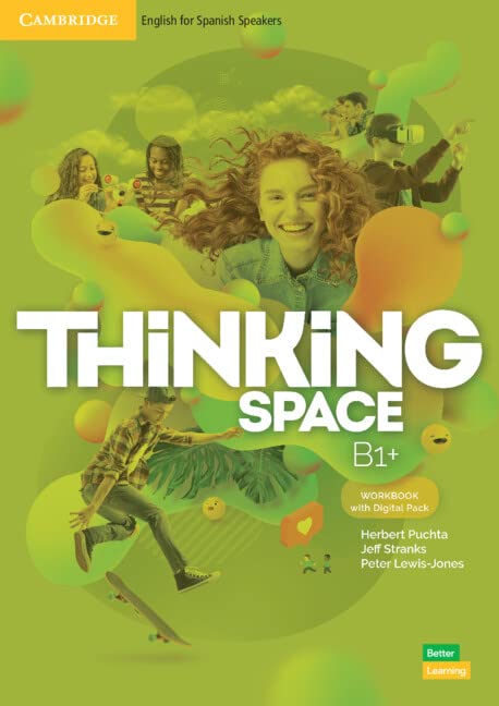 Thinking Space B1+ Workbook with Digital Pack 