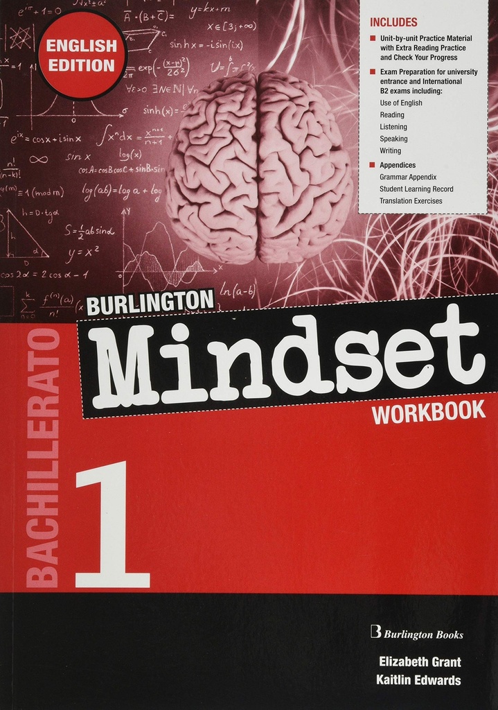 Mindset. Workbook. English Edition. 1º Bachillerato