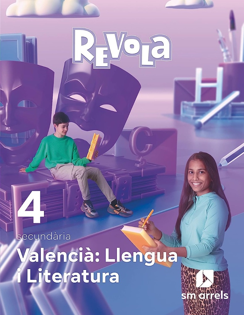 Llengua i Literatura. 4 Secundària. Revola.