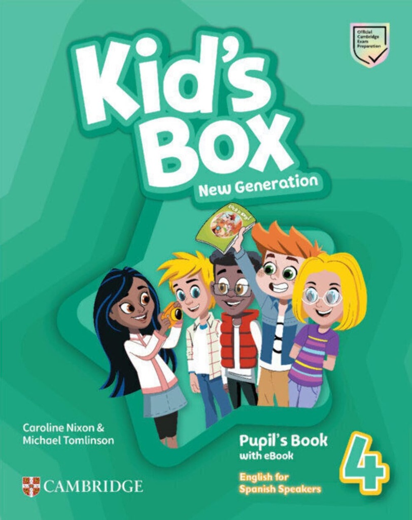 Kid's Box New Generation English for Spanish Speakers Level 4 Pupil's Book with eBook (2023)