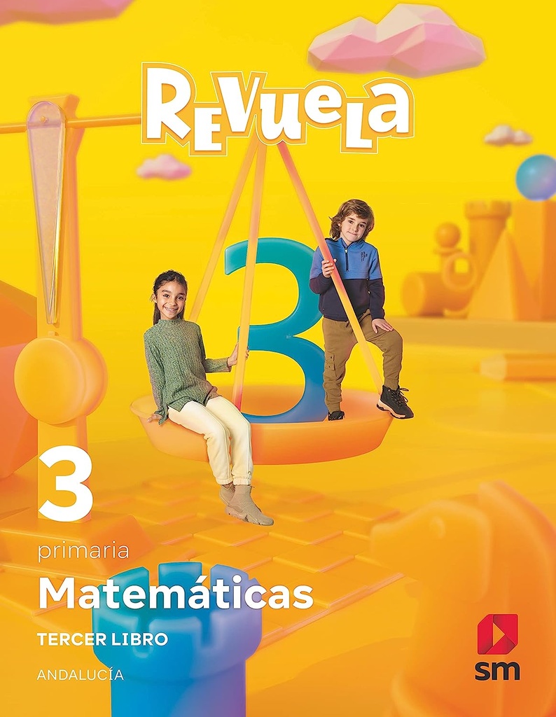 Matemáticas. Trimestres temáticos. 3 Primaria. Revuela. Andalucía