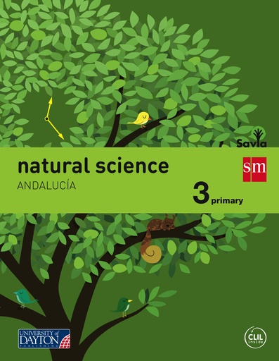 [9788416346110] Natural science. 3 Primary. Savia. Andalucía