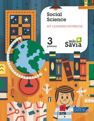 [9788417061715] Social science. 3 Primary. Más Savia. Workbook