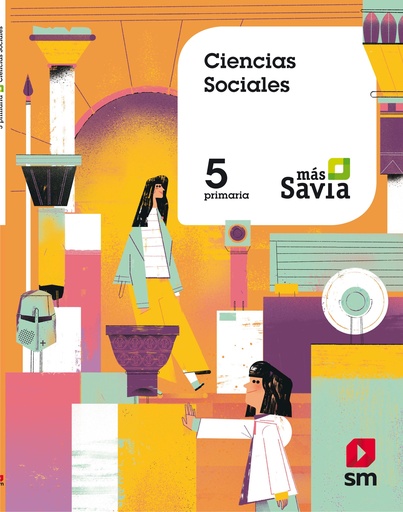 [9788491077121] Ciencias sociales. 5 Primaria. Más Savia.