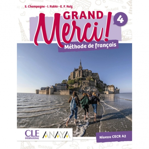 [9788469816929] GRAND MERCI! MÉTHODE DE FRANÇAIS 4