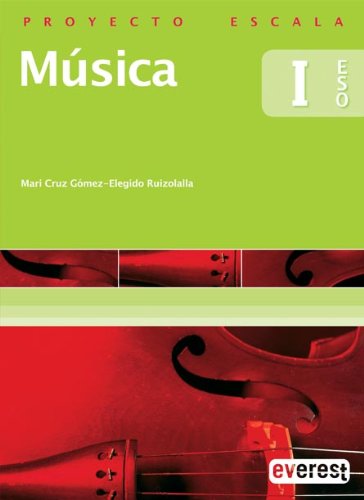 [9788424109677] Música I de ESO. Proyecto Escala