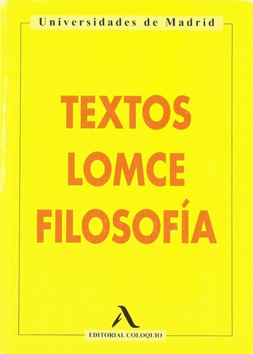 [9788478610662] TEXTOS LOMCE FILOSOFÍA