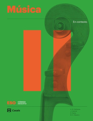 [9788421866405] Música II ESO (Código abierto)  CASALS
