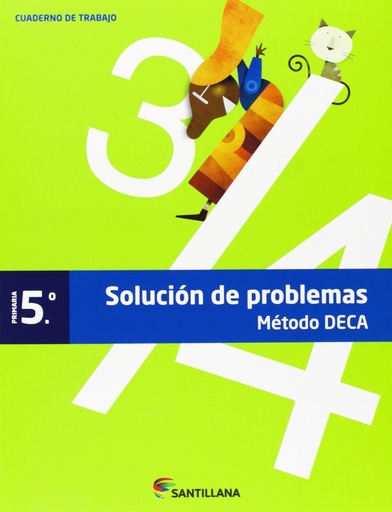 [9788468009797] CUADERNO PROBLEMAS METODO DECA 5 PRIMARIA