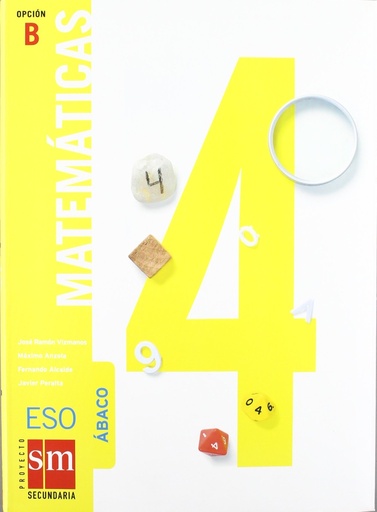[9788467528824] Matemáticas Ábaco Opción B 4º ESO